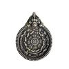 Tibetan Style Brass Plate Twelve Zodiac Nine Palace Vajra Buddha Pendant Hanging Ornament