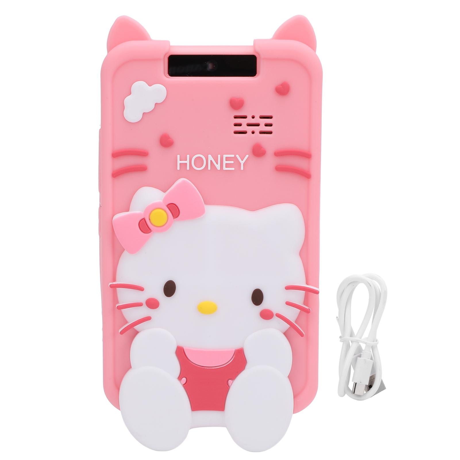 

Миниатюрный игрушечный телефон 2,8 дюйма сенсорный экран MP3 MP4 камера видеорегистратор обучающая игра для детей Carnation