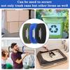 3Pcs Colorful Trash Can Bands Stretchable Rubber Bands Reusable Garbage Can Bands  Household