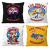 L-Los Pollos H-Hermanos Kissenbezug Musterbedruckte Kissenhülle für Wohnzimmer-Sofakissenbezug & Schlafzimmerdekoration