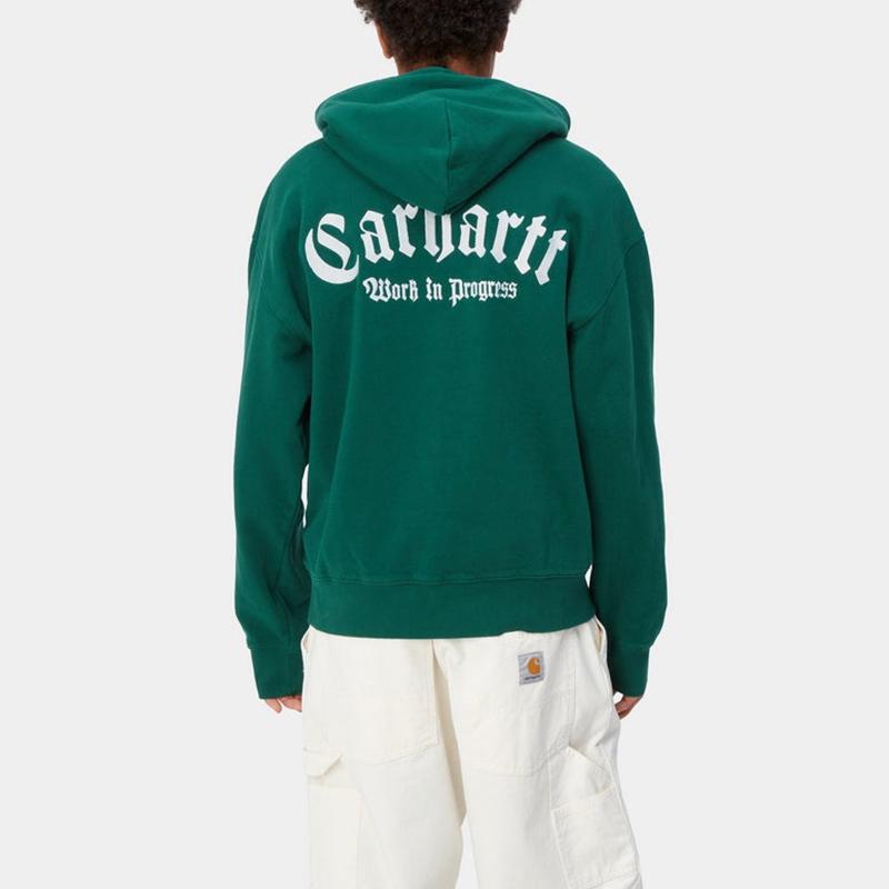 Carhartt WIP Logo Embroidered Drawstring Hoodie I032865-22V-XX