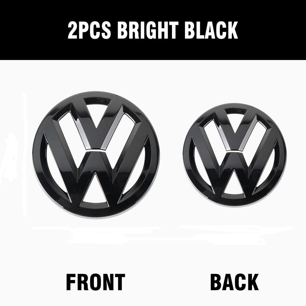 For VOLKSWAGEN Car Badges Front Grille Cover Rear Trunk Emblem Sticker for Volkswagen VW Logo Golf 4 MK4 5 MK5 6 MK6 7 MK7 MK7.5
