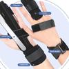 Breathable Finger Brace with Aluminum Splint for Sports Injuries and Office Work Support