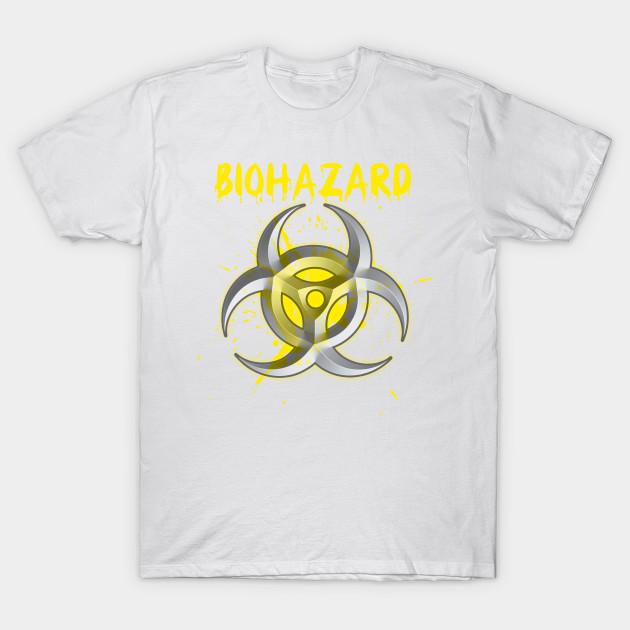 Unisex Fashion TShirt Biohazard Print TShirt Plus Size XS-6XL T-Shirt 100%Cotton Tops O Neck Short Sleeve Tees