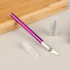 Non-Slip Metal Scalpel Knife Tools Kit Cutter Engraving Craft Knives + 10pcs Blades Mobile Phone PCB DIY Repair Hand Tools