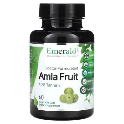 Amla Fruit, 1,000 Mg, 60 Veggie Capsules (500 Mg Per Capsule)