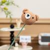 Hand Woven Yarn Graduation Flower Bouquet Artificial Woven Crochet Flower Bouquet  Home Decor