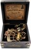 SEXTANT RAR NOU Sextant din Alama Sextant Nautic din Alama Funcțional Marin Vintage/Cutie