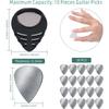 Metal Guitar Picks 0.3mm Thick Stainless Steel Set