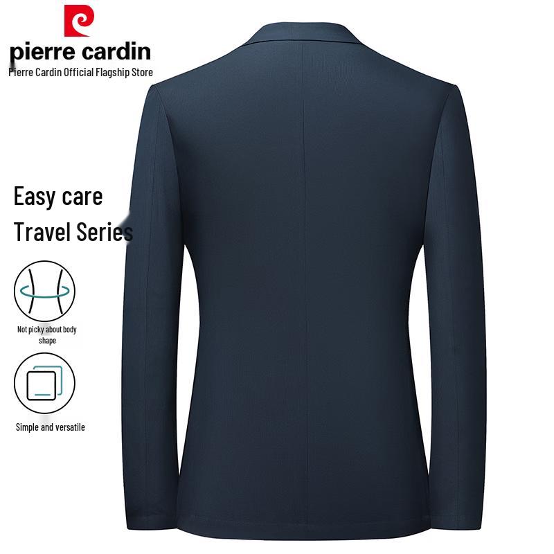 Pierre Cardin Men's Lightweight Anti-Wrinkle Sun-Protection Business Casual Blazer