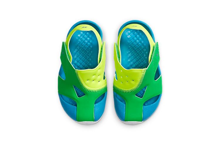 Jordan Flare Toddler Shoes Blue Green Infant And Toddler CI7850-300