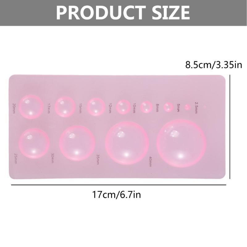 12 Size Half Ball Domes Quilling Papercraft Board Creation Mould Tool