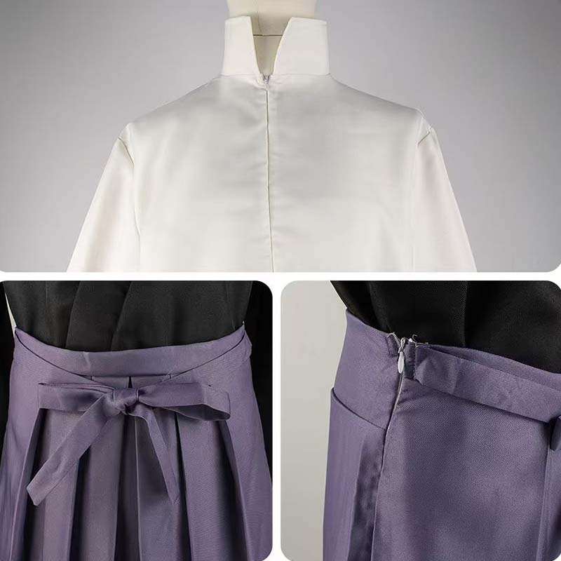 Tsukasa Yugi Cosplay Costume With Hat Anime Toilet Bound Hanako Kun Hakama Pant Kendo Full Set  Samurai Kimono Outfit