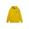 Lining Cartoon Pattern Fleece-Lined Warm Loose Pullover Hoodie Unisex Hoodie Antique-Gold AWDR687-4