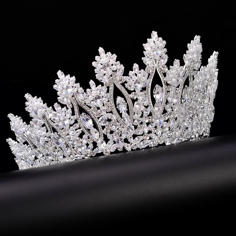 Bridal Wedding Tiara Classic New Fashion Design Bridal Hair Accessories Anniversary Wedding Women Crowns BC5070 Corona Princesa