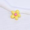 Cartoon Resin Flower Accessories for DIY Hair Clips, Phone Cases, Car Mounts, and Shoe Buckles