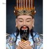 1PCS 30CM Handmade Resin Jade Emperor Statue Home Feng Shui Decoration Office Desktop Crafts decorative figurines