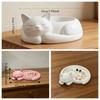 Cat Shaped Storage Tray 3D Printed Storage Holder Container Desktop Ornament  Table