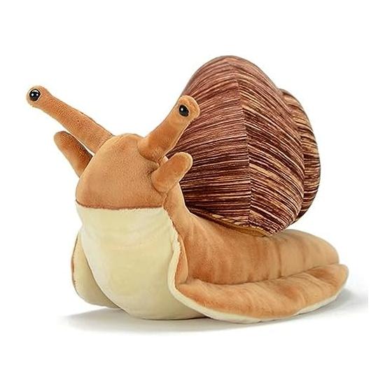 lilizzhoumax snail plush toy play house, birthday toy, simulated animal, stuffed pillow, Christmas gift, children's daily necessities, garden gift