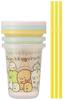 Skater 230ml Tumbler with Sumikko Made in Japan SIH2ST-A Straw, 3-Pack, Gurashi,