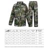 OEING Upgraded Camouflage Double-Layer Rain Suit