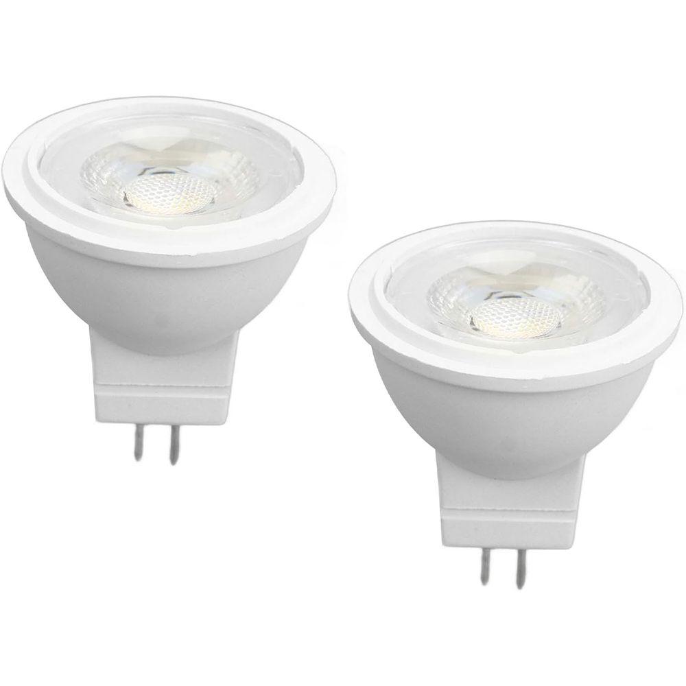 2 Pack MR11 LED Bulbs 3W Light Bulbs Compact LED Light Bulbs Indoor Use
