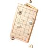 M&G Portable Wooden Chinese Chess Set