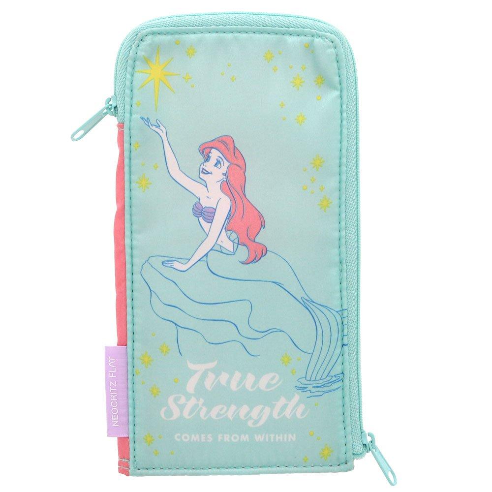 Sunstar Stationery Disney Neo Critz Flat Ariel Pencil S1413953 Case,
