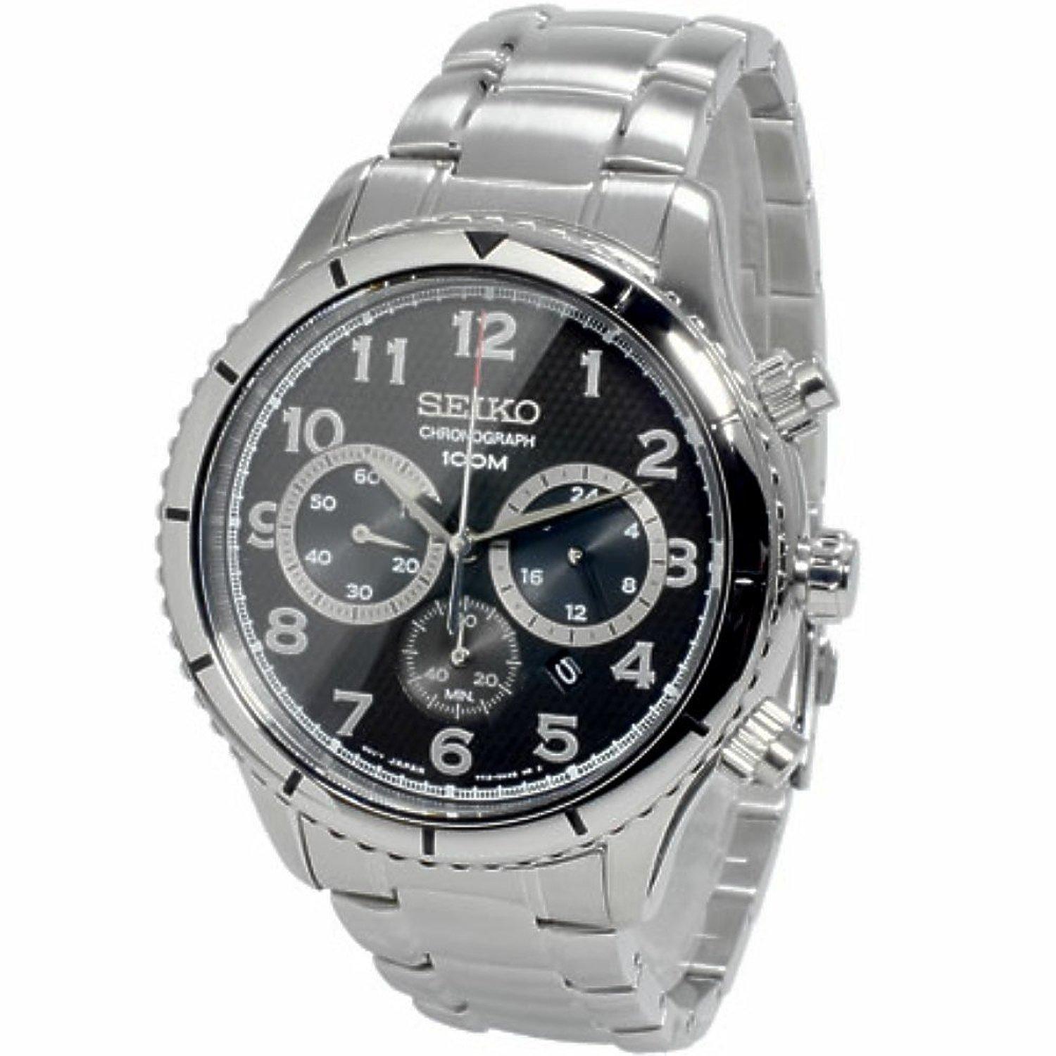 

Seiko Model Chronograph CHRONOGRAPH SRW037P1 [Overseas Imported] Men s Watch Clock