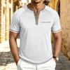 Men's Retro Casual Short Sleeve T-Shirt for Summer Everyday Wear