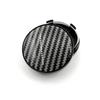 Carbon Black 57Mm 58Mm Car Wheel Hub Center Caps Auto Rim Dust-Proof Cover Emble