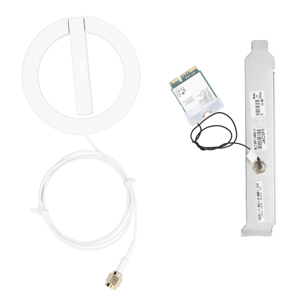 Wireless Card Dual Band 2.4G 5G M.2 Network Computer Accessories with Antenna for Asus