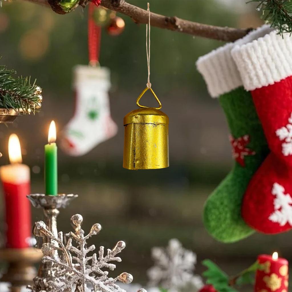 Vintage Cowbell Mixed Set Wind Chimes Christmas Metal Crafts