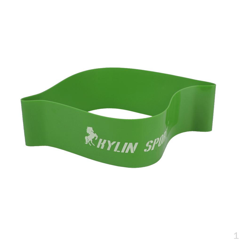 Tension Resistance Band Exercise Loop for Strength Fitness Green