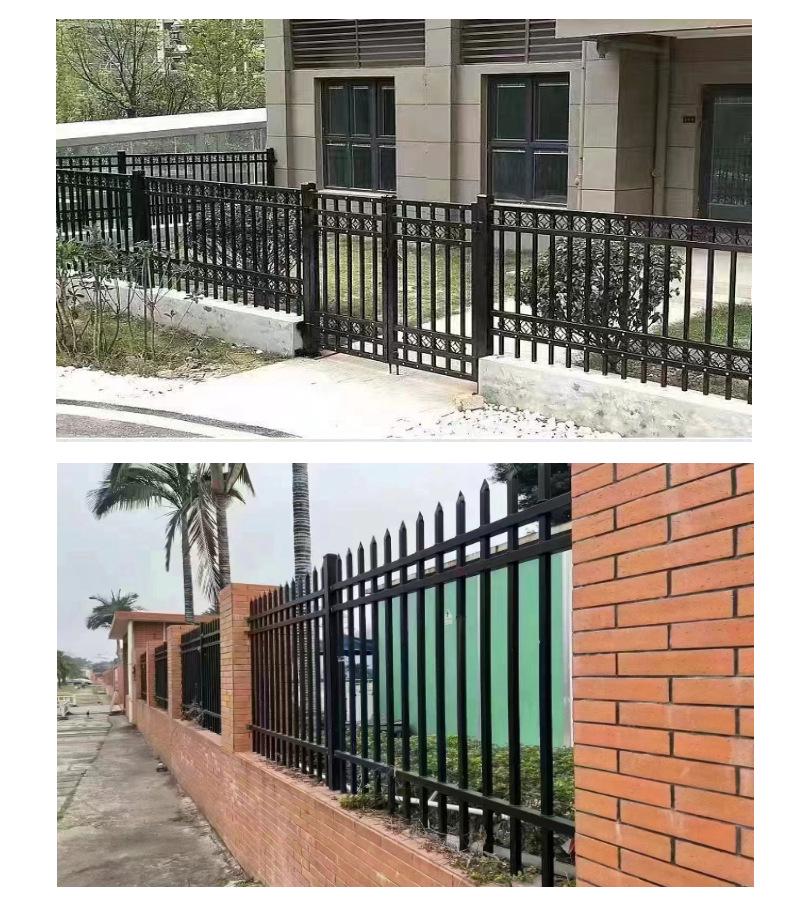 Zinc Steel Art Fence for School Courtyard and Construction Site