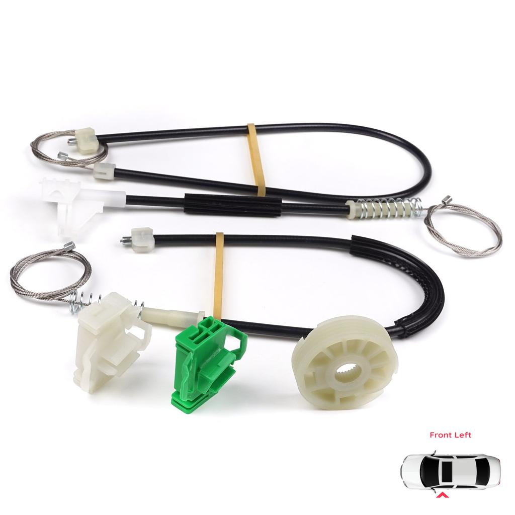 EWR232 Fensterheber Reparatursatz Vorne Linke Tür für VW Polo Classic 6V2 6KV2 Variant 6V5 Caddy MK2 9K9 9U 6K4837401P