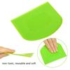 1PC Dough Scraper Bowl Scraper Food-safe Plastic Dough Cutter Flexible Practical Bench Scraper Plastic Cake Cream Spatula