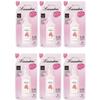 Set of 6 Laundrin Fabric Softener, Sakura Cherry Blossom Scent, 2025 Refill, 480ml