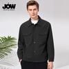 JOW Men's Lightweight Lapel Work Jacket