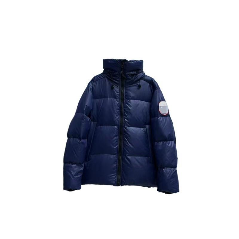 Womens Hooded Puffer Jacket Winter Warm Down Coat 90% White Duck 450g Fill Lightweight Urban Style