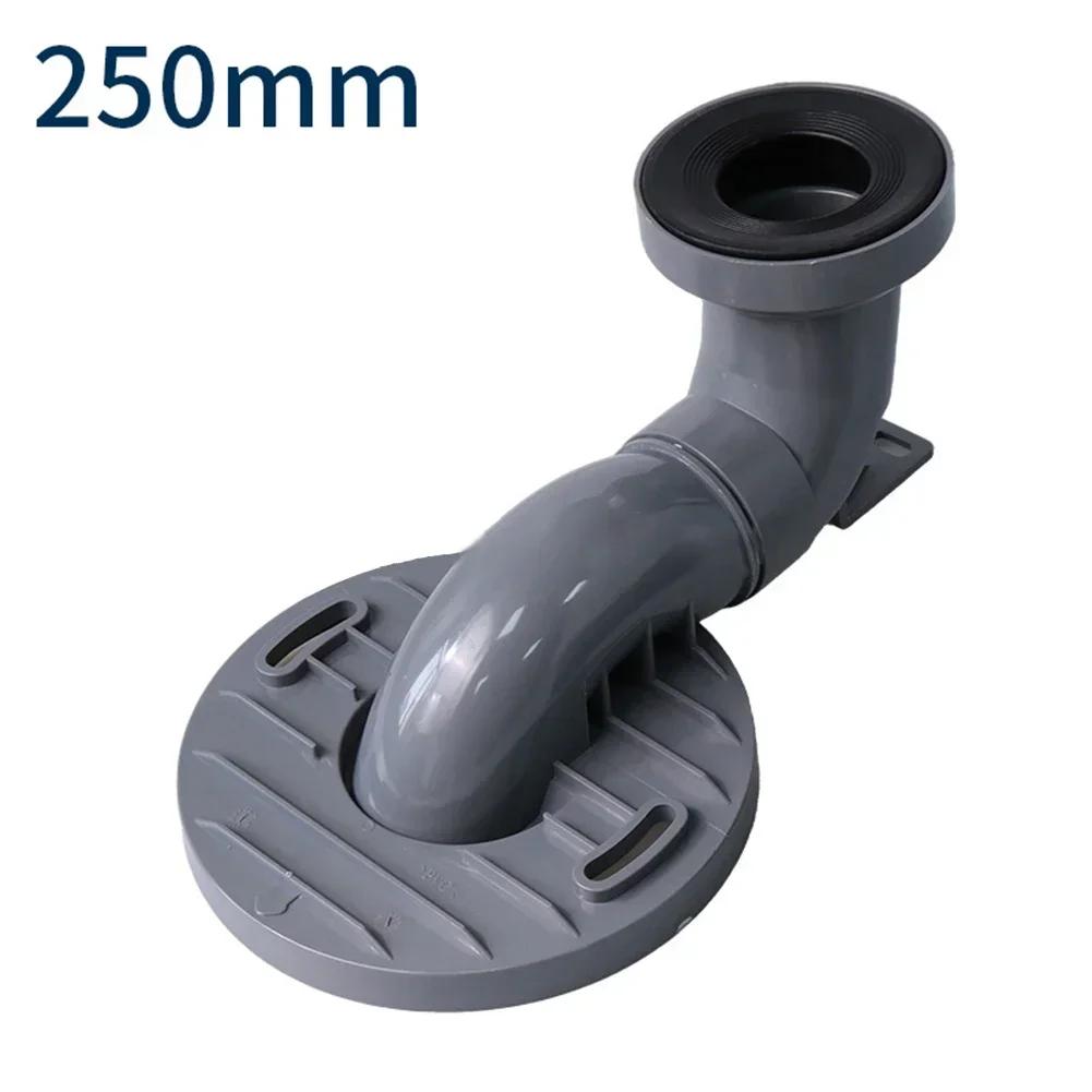Toilet Siphon Shifter: PVC, Adjustable, Odor-Proof & Leak-Proof Solution For Fit Outlet Pipes With A 110mm Diameter Toilets Part