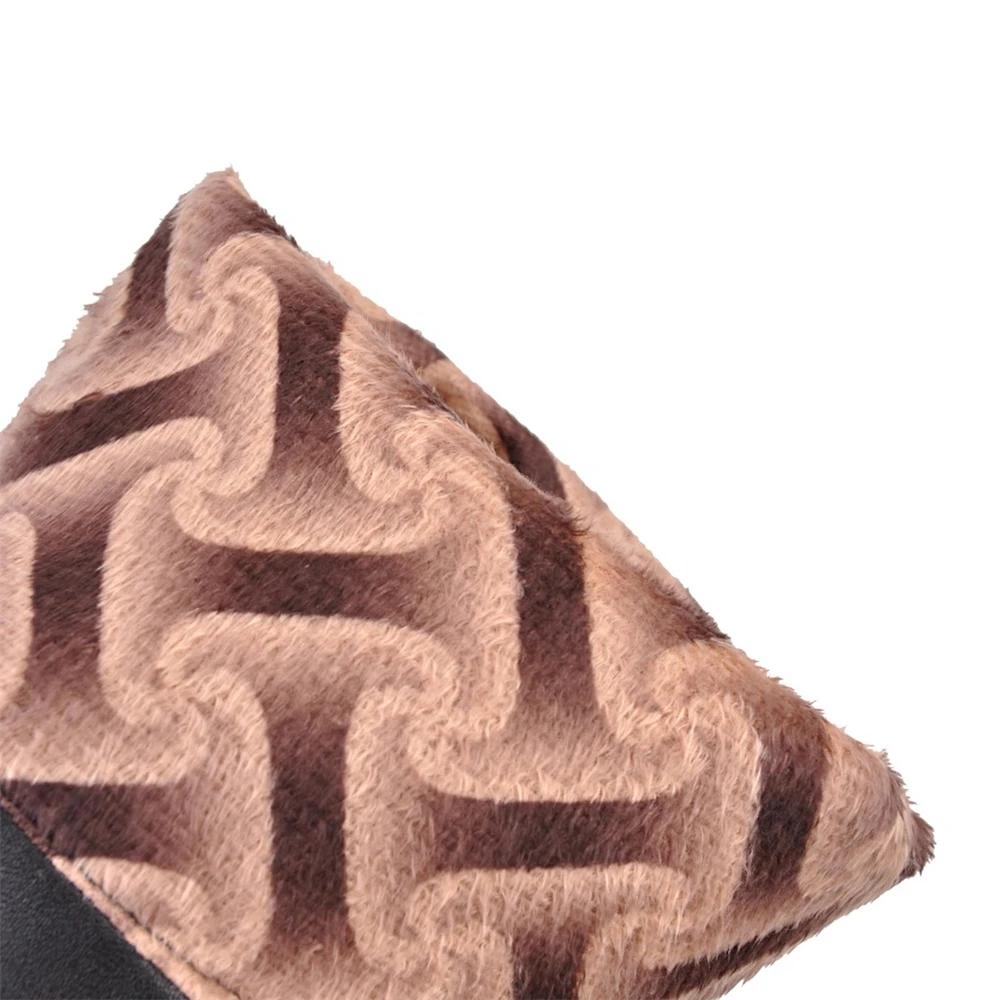 Fashion Fashion Women Ankle Boots Chelsea Boats Autumn Winter Ladies Shoes Square Toe Side Zipper Sexy Chunky High Heels Booties Mujer