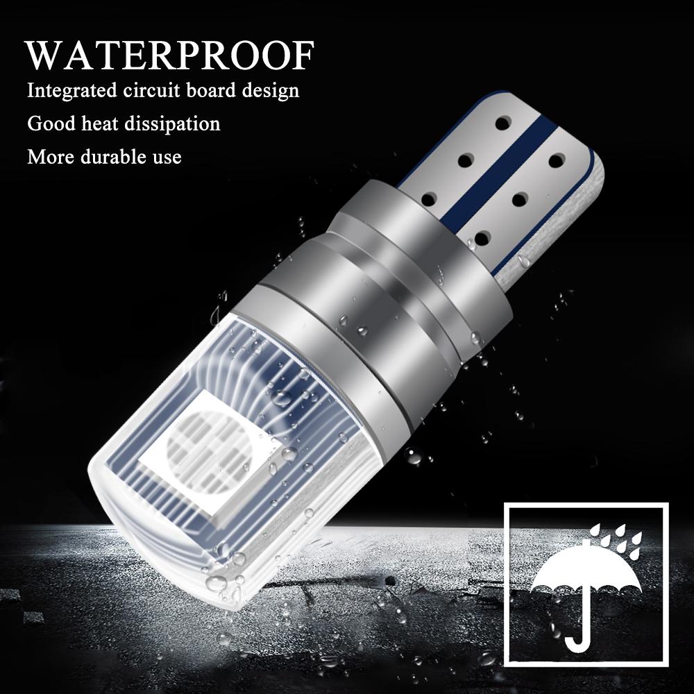 T10 RGB Led 194 168 W5W 5050 SMD Signal Lights RGB Automovie Interior Dome Reading Light WIith Remote Control Car AccessoriesTurn Signal 2