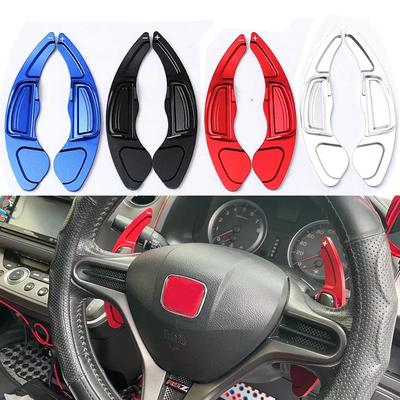 Für Honda Civic FD6 FN2 Jazz SPORT Fit GE 2013 IGHT ZE2 Auto Lenkrad Schaltwippen Verlängerung Quick Shifters DSG Aufkleber