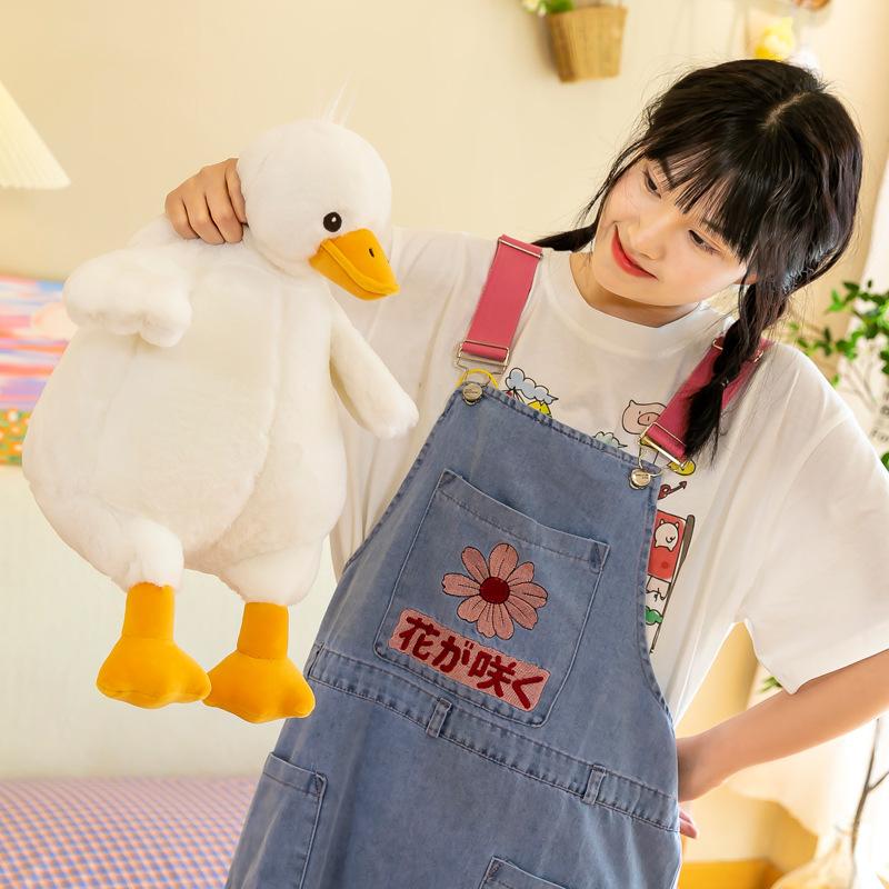 New Super Cute Lazy Duck Plush Toy Pilllow Stuffed Soothing Pillow Fat High Quality Cushion Nap Birthday Gift Children Kids Toys