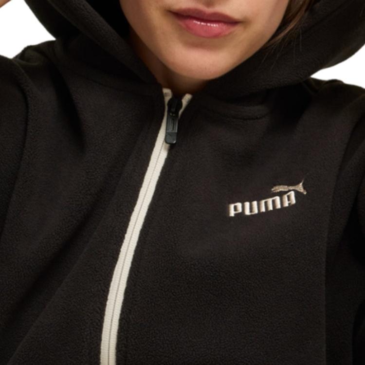 Puma Soft And Comfortable Hooded Jacket Women Jackets 685315-01
