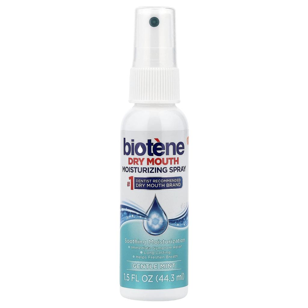 Moisturizing Spray for Dry Mouth, Gentle Mint, 44.3 Ml (1.5 Fl Oz)