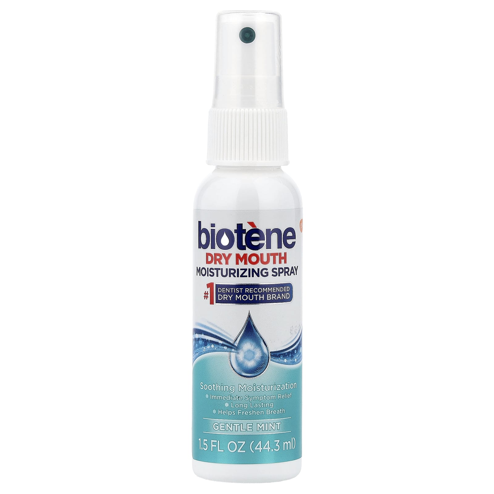 

Moisturizing Spray for Dry Mouth, Gentle Mint, 44.3 Ml (1.5 Fl Oz)