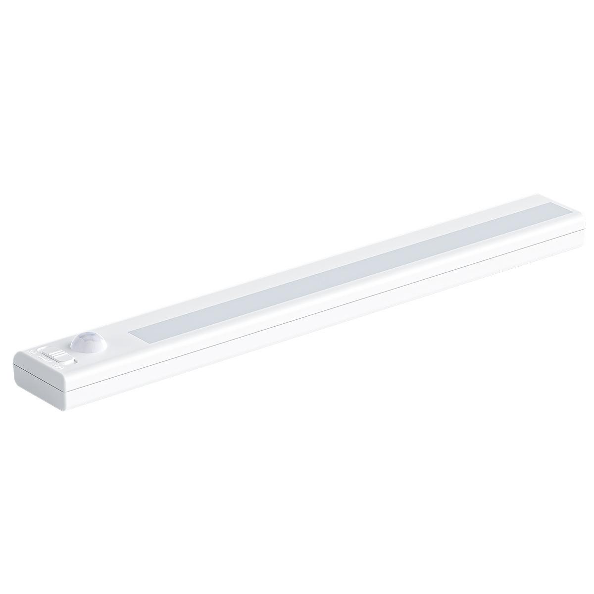 

Интеллектуальный магнитно-индукционный ночной светильник с длинной светодиодной полосой на батарейках, модель Step Corridor Kitchen Bedside Wardrobe Спальня Украшения 0.6W