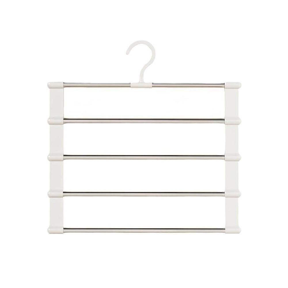 Foldable Trousers Clip Stainless Steel Closet Organizer New Hangers